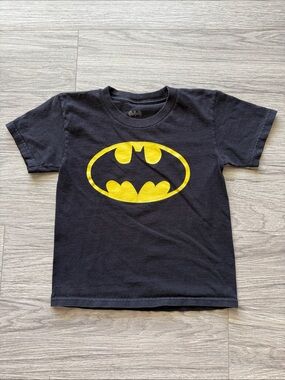 DC Comics Black and Yellow Batman Logo T-Shirt